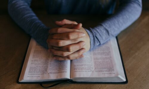 A four-step model to begin a conversation with God